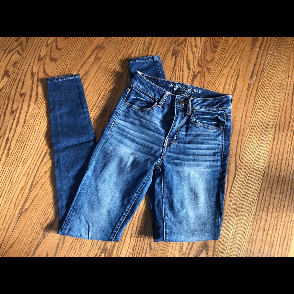 American Eagle Hi-Rise Jegging super super stretch